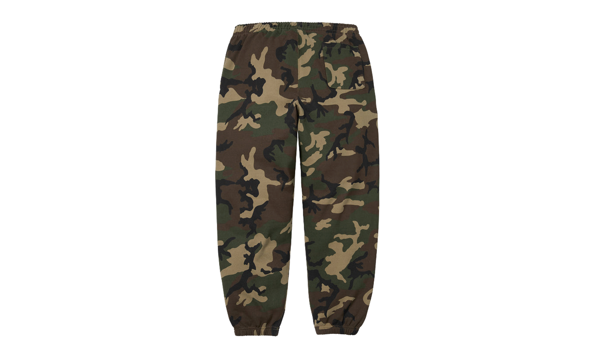 Satin Appliqué Sweatpant "SS26 - Woodland Camo" SU27513