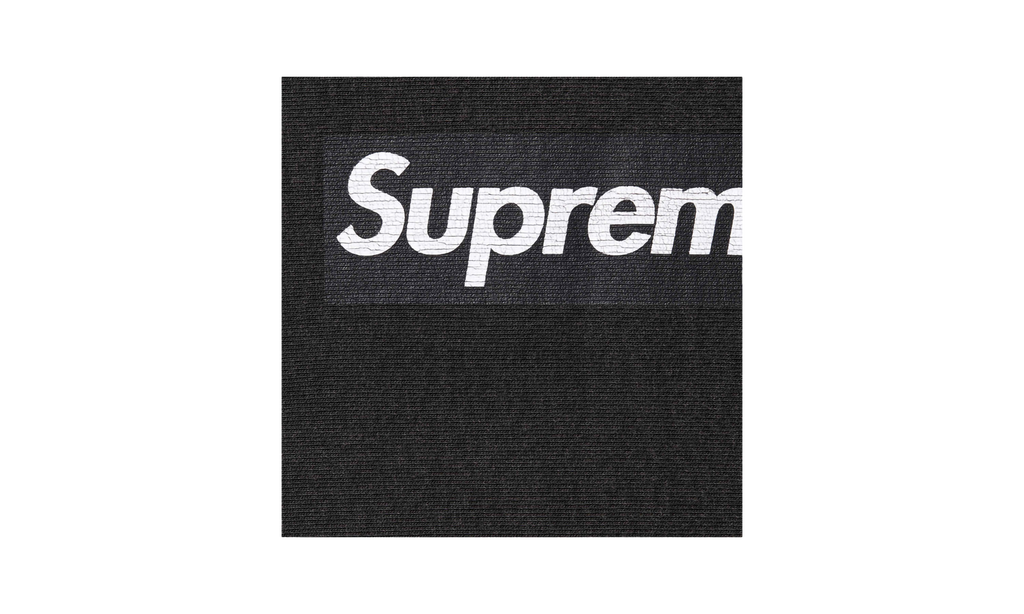 Washed Box Logo Crewneck "SS25 - Black" SU25156