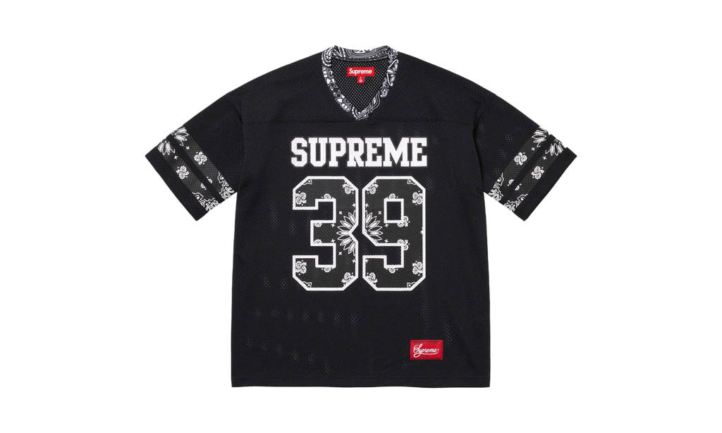 Bandana Football Jersey "SS25 - Black" SU25497