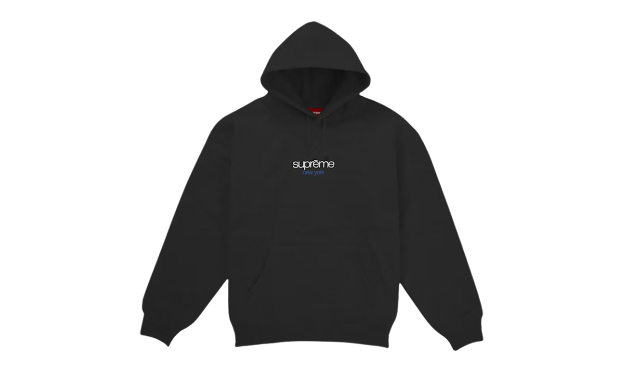 Classic Logo New York Shop Hooded Sweatshirt "Black" SU26353