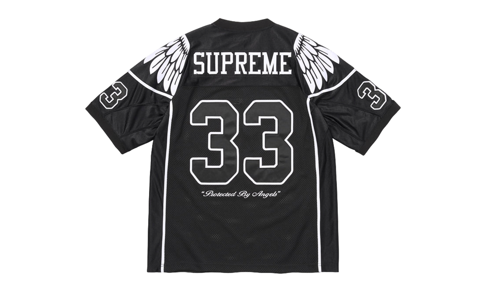 Wings Football Jersey "SS26 - Black" SU27757
