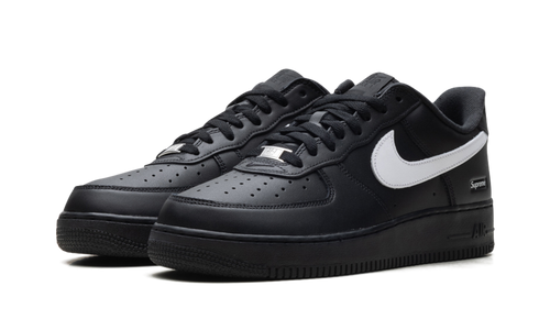 Air Force 1 Low "Supreme - Mini Box Logo Black / White" CU9225 002