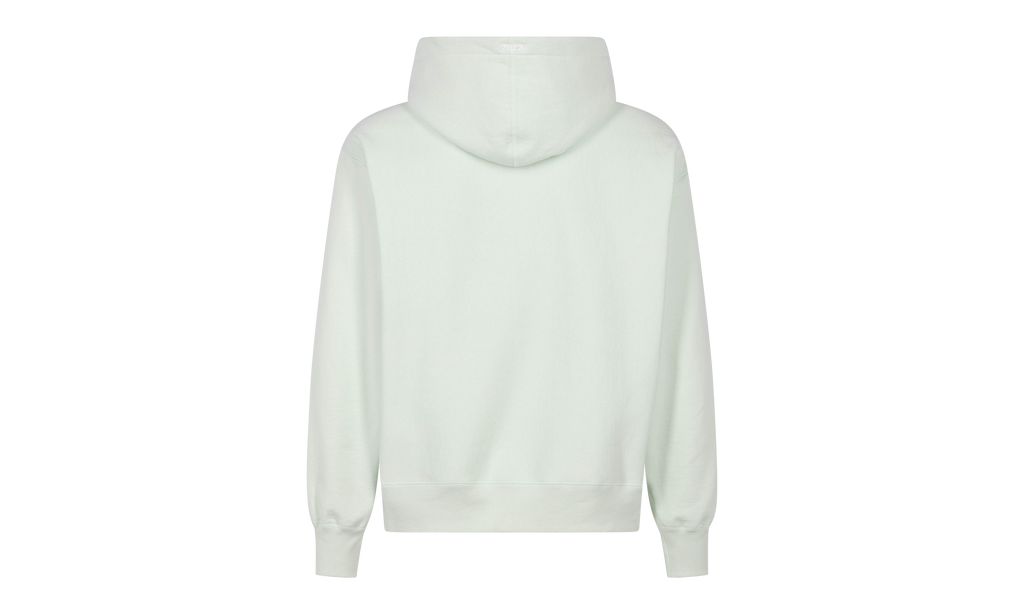 Box Logo Hoodie "FW23 - Light Green" SU100155