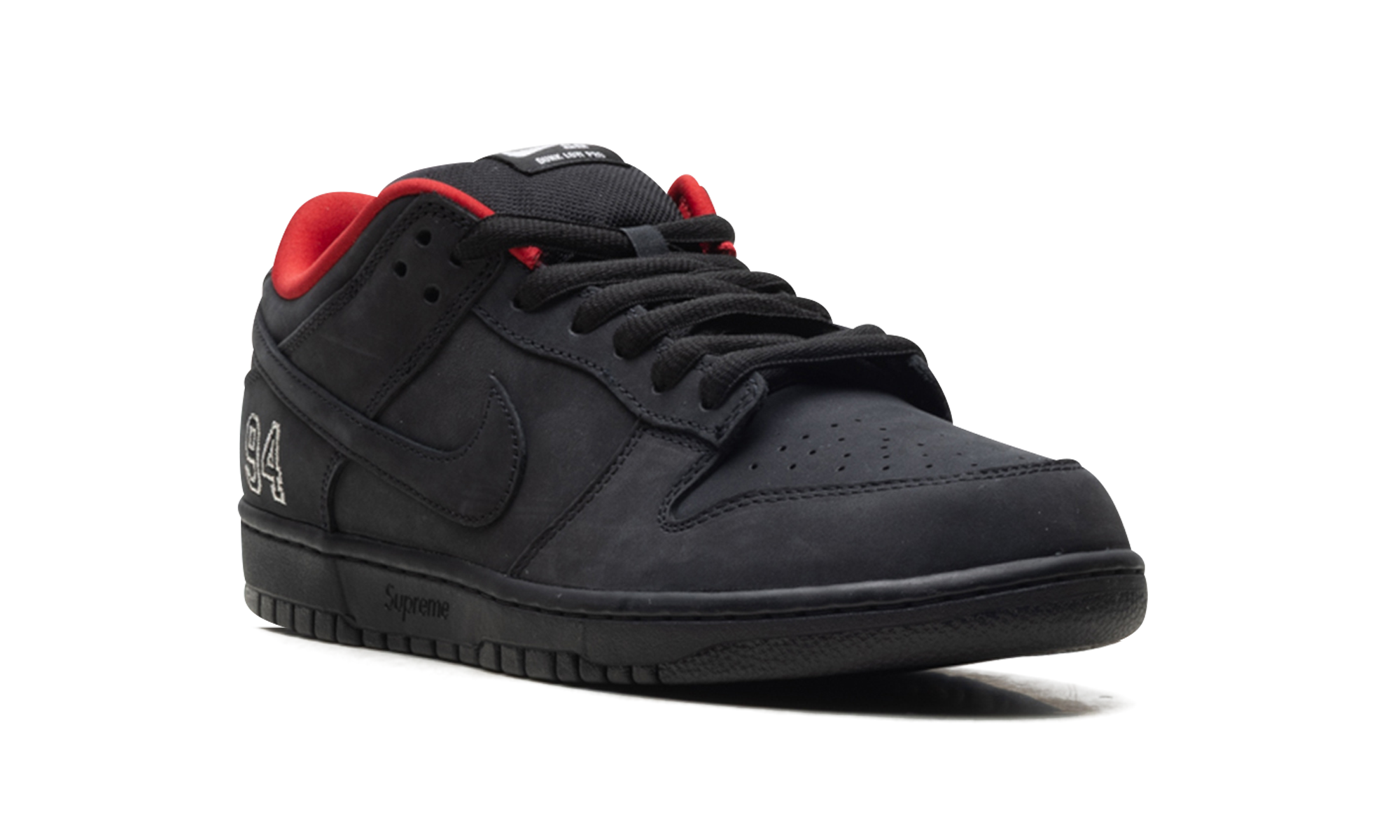 SB Dunk Low "Supreme - Black" HQ8487 001