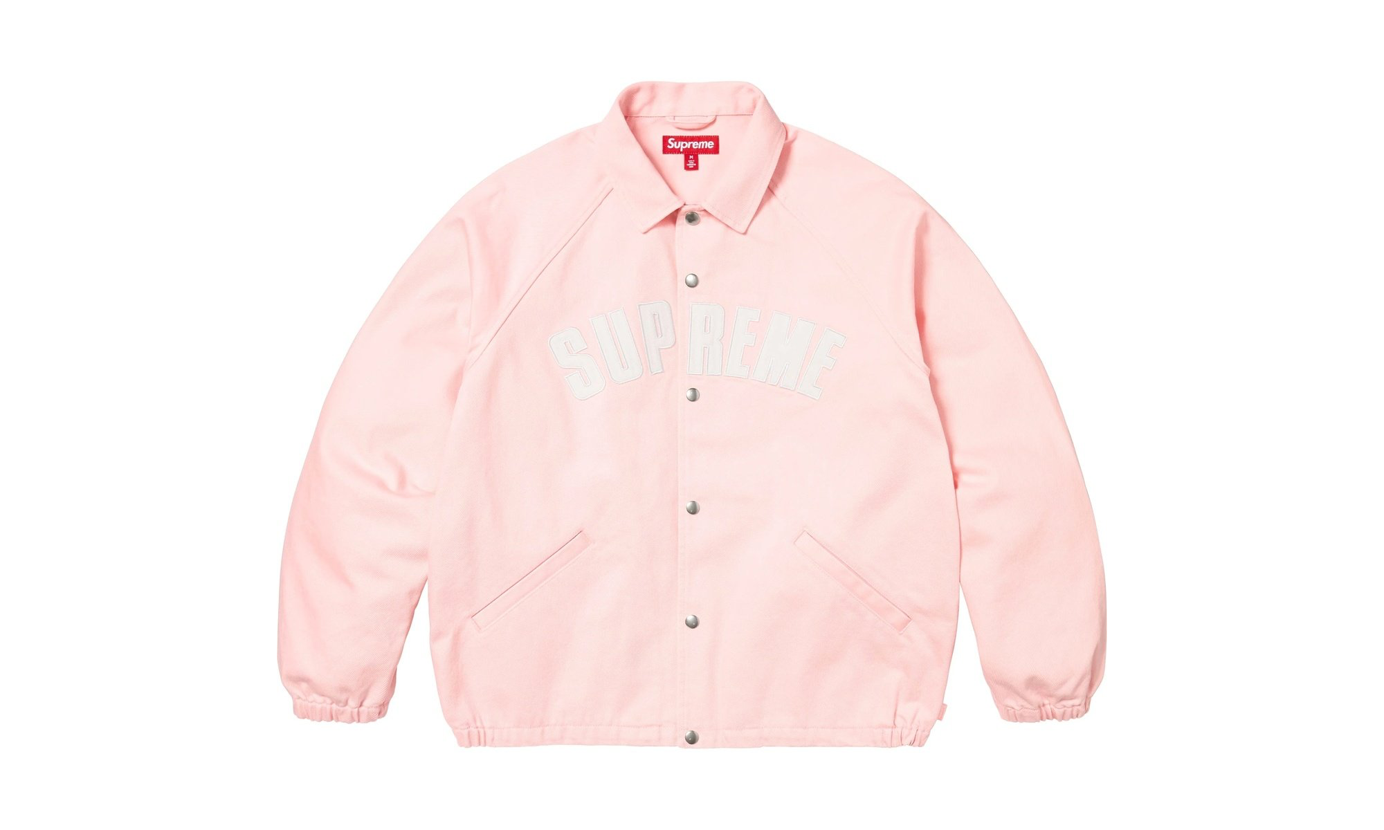 Arc Denim Coaches Jacket "FW25 - Light Pink" SU26594