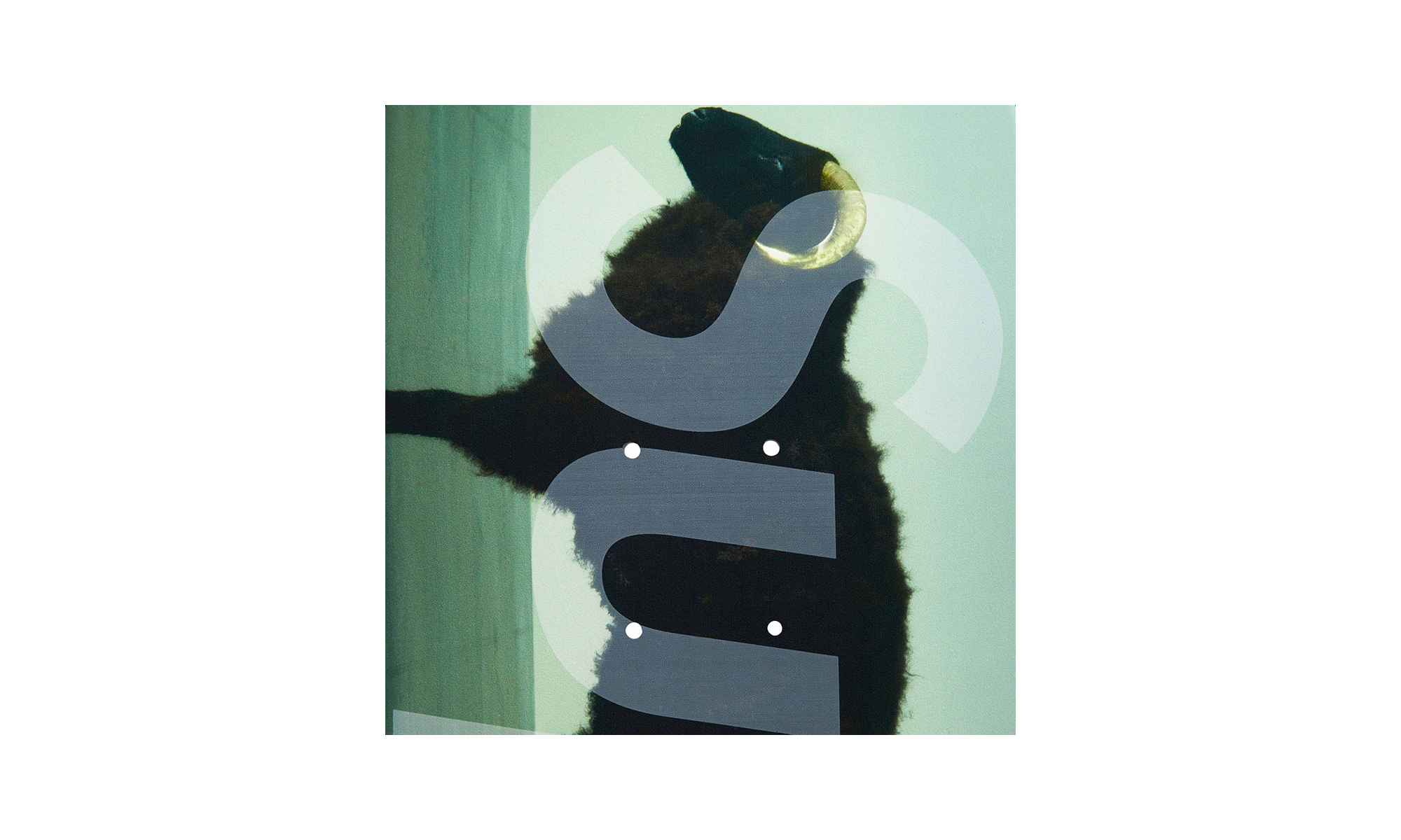 Damien Hirst Sheep Skateboard "Black" SU25046