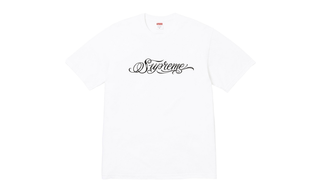 Script Tee "FW24 - White" SU26093