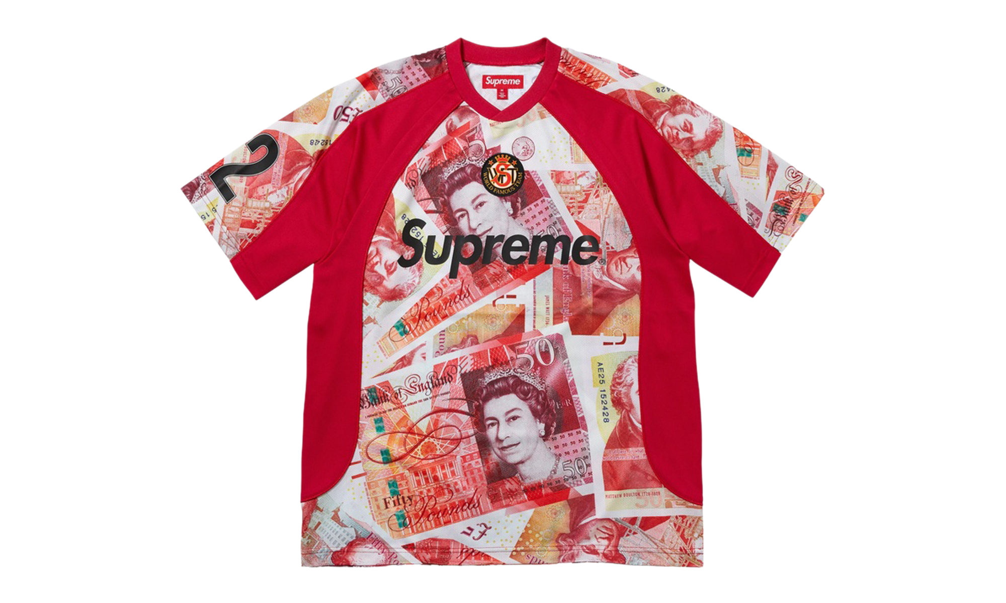 Pounds Soccer Jersey "FW25 - Red" SU27733
