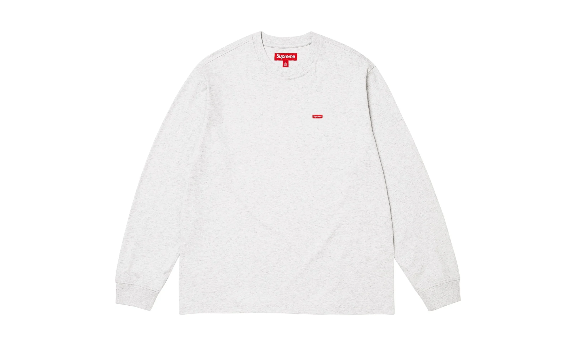 Small Box L/S Tee "FW25 - Ash Grey" SU26903