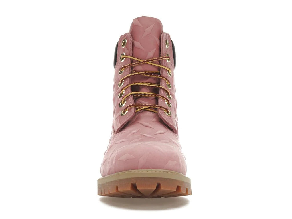 Timberland 6" Premium Waterproof Boot Supreme Diamond Plate Pink