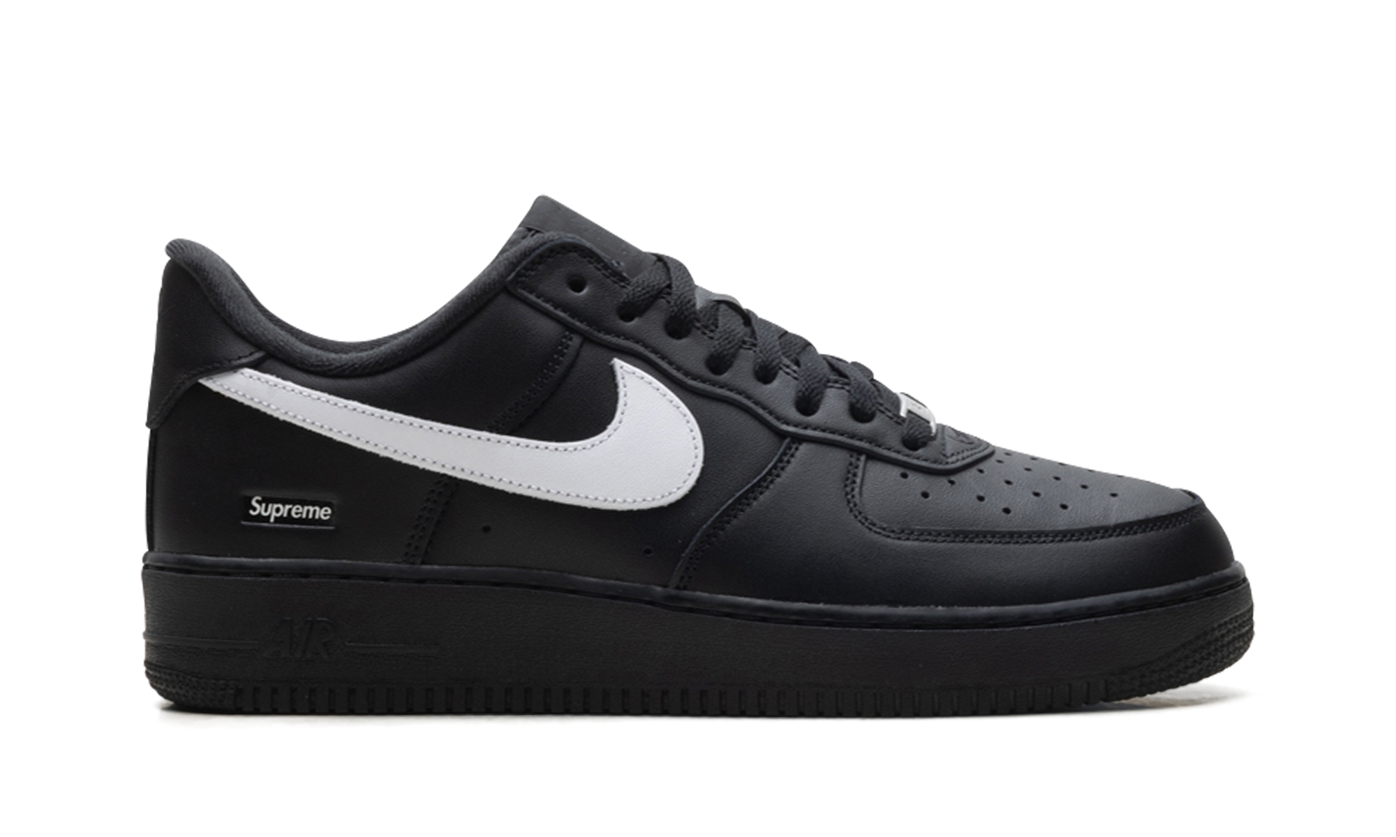 Air Force 1 Low "Supreme - Mini Box Logo Black / White" CU9225 002