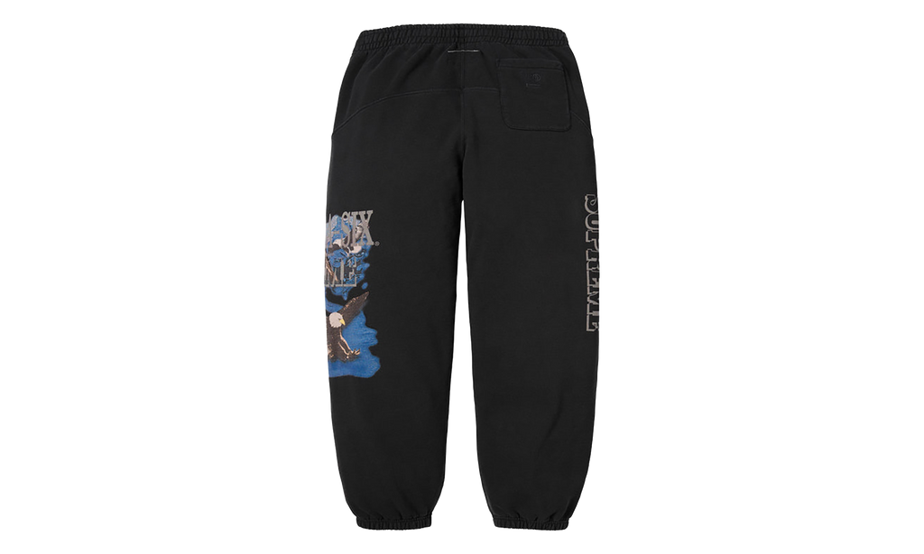 MM6 Maison Margiela Eagle Sweatpant "SS26 - Black" SU27198