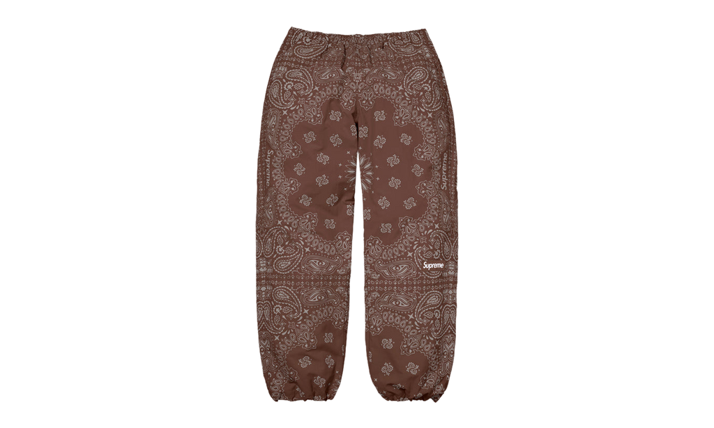 Reflective Bandana Track Pant "SS26 - Brown" SU27767