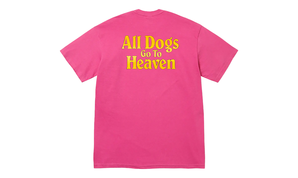 All Dogs Go To Heaven Tee "FW25 - Fuchsia" SU26140