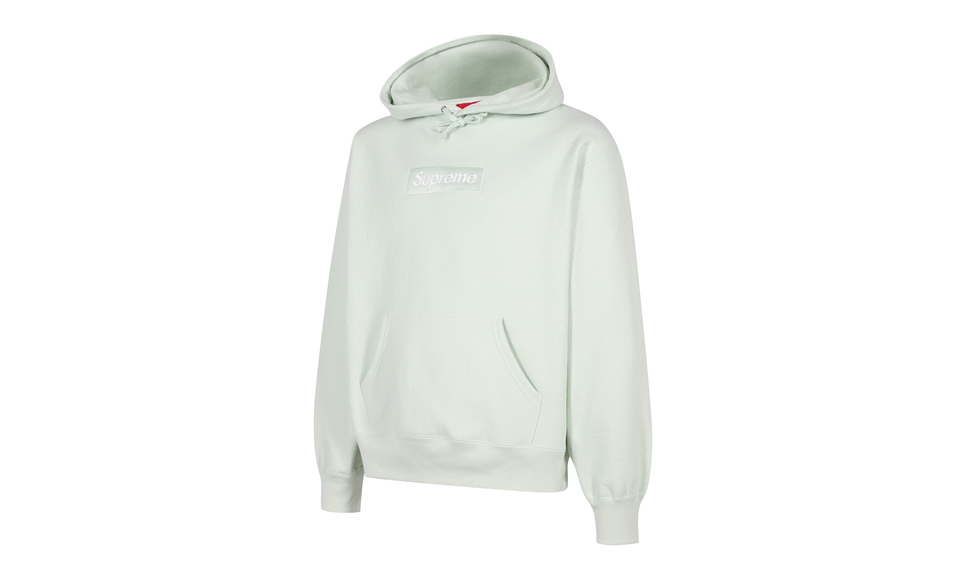 Box Logo Hoodie "FW23 - Light Green" SU100155