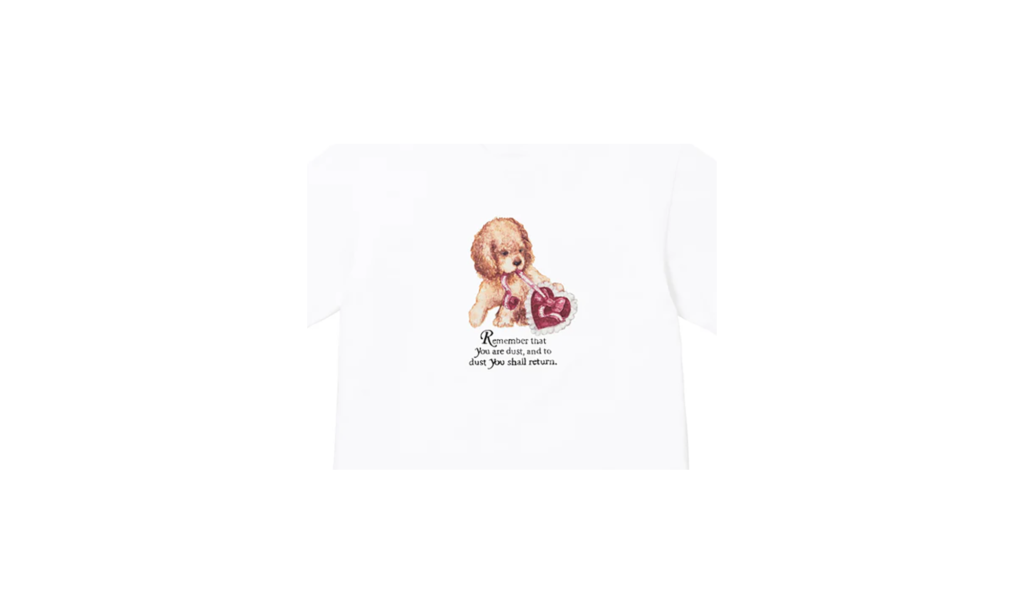Dust Tee "FW25 - White" SU26817