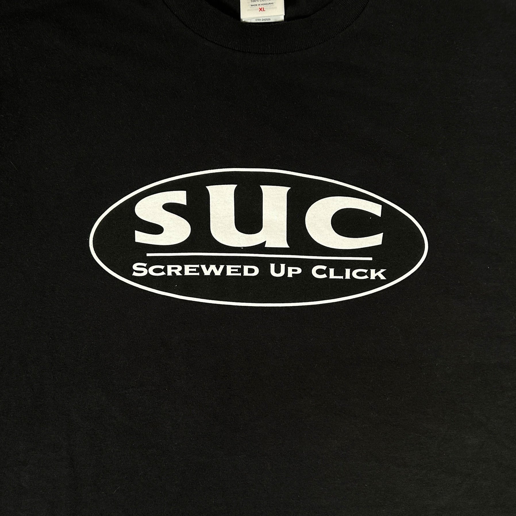 Supreme DJ Screw SUC Tee Black [USED] - XL (Used)